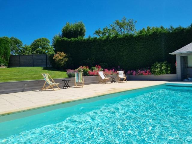 Bed and Breakfast Auge Horizon Saint-Benoit-d'Hebertot Exteriér fotografie